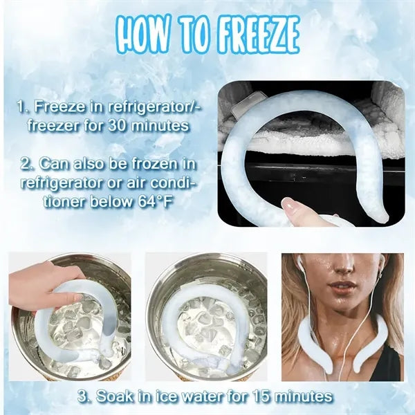 Neck Cooling Wraps for Summer Heat