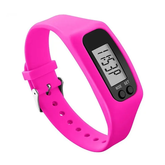 Digital LCD Pedometer Watch