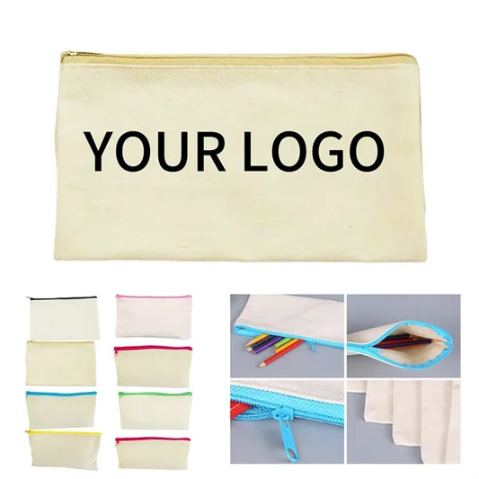 Canvas Cosmetic Bag