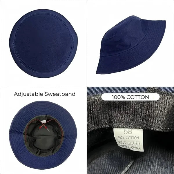 Unisex Cotton Bucket Hat