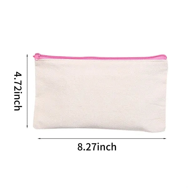 Canvas Cosmetic Bag