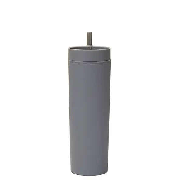 16 oz Plastic Straw Cup
