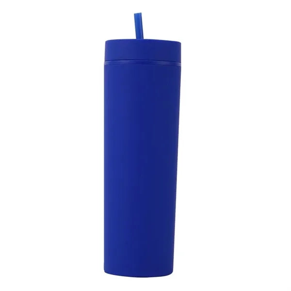 16 oz Plastic Straw Cup