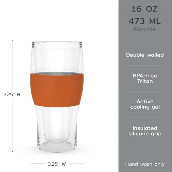 Chilled Double-Walled Silicone Sleeve Drinkware