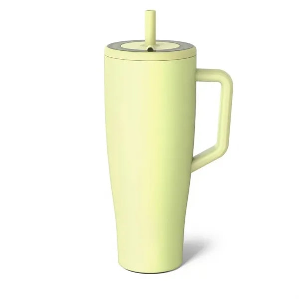 40oz Stainless Steel Straw Tumbler With Handle