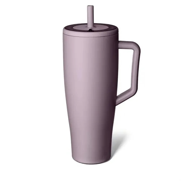 40oz Stainless Steel Straw Tumbler With Handle
