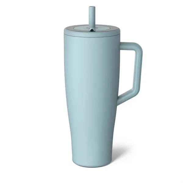 40oz Stainless Steel Straw Tumbler With Handle