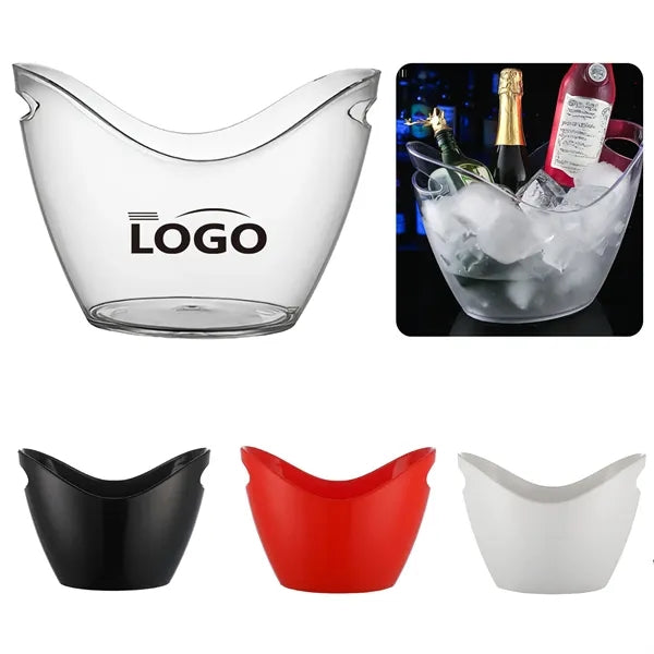 Laser 4L Plastic Beer Ice Bucket