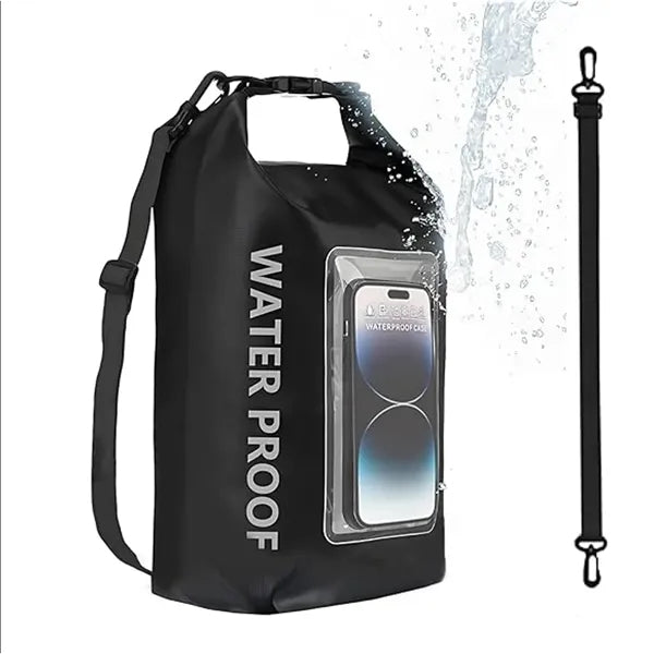 5L IPX6 Waterproof Dry Bag Backpack w/Phone Case