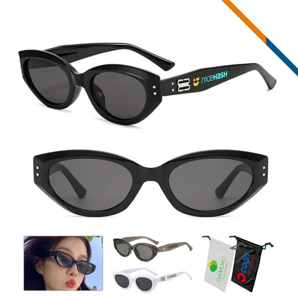 Oswald Vintage Oval Sunglasses
