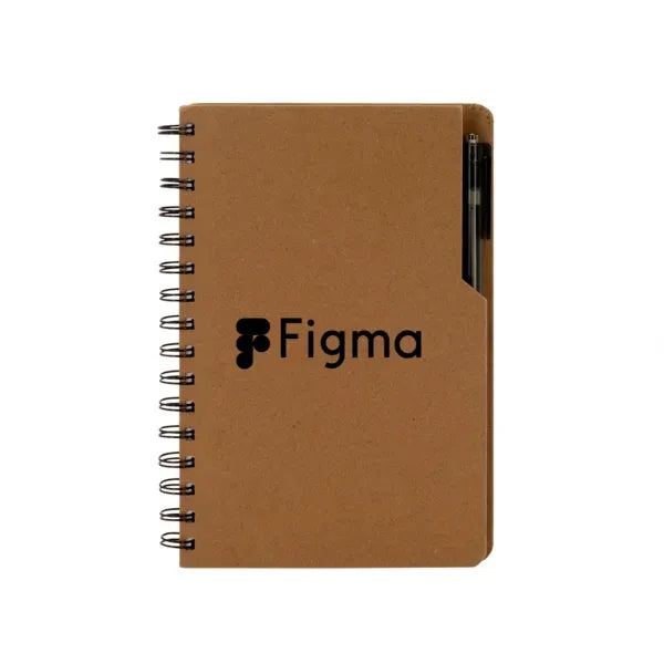 Kraft Notebook w/ Pen
