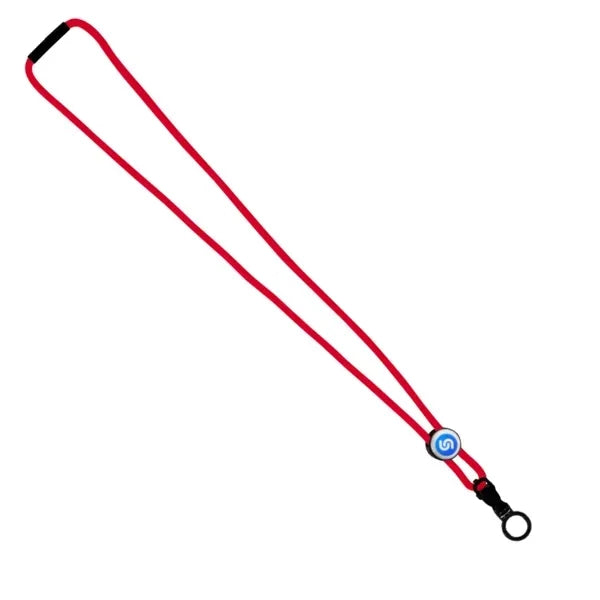 3/16" Nylon Power Cord Lanyard w/ Round Slider