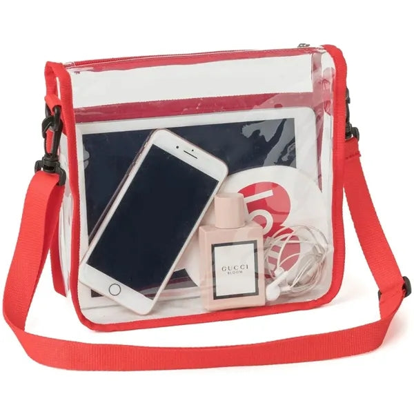 Stadium Approved PVC Cross Body Bag