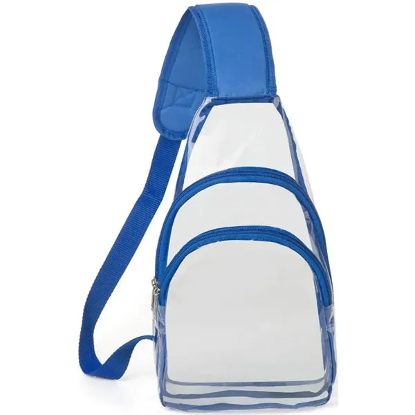 Clear PVC Cross Body Backpack