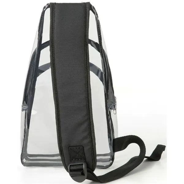 Clear PVC Cross Body Backpack