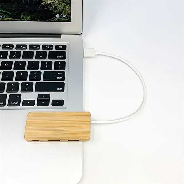 Bamboo HUB USB Type C Charging Cable