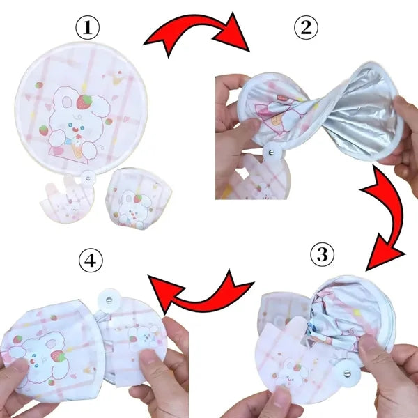 Collapsible Reflector Folding Fan