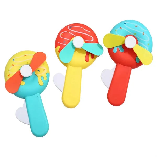 Manual Press-Type Doughnut Hand Fan