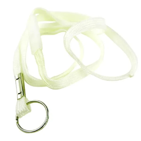 Flat Nylon Breakaway Lanyard with Split Ring