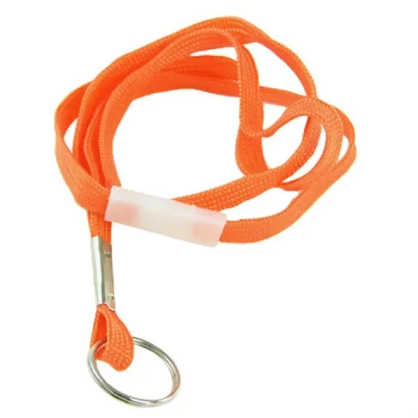 Flat Nylon Breakaway Lanyard with Split Ring