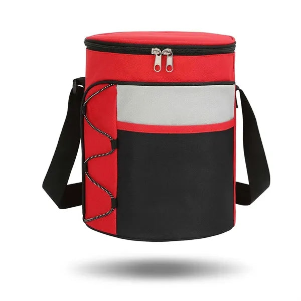 14 Can Insulated Barrel Shaped Cooler Bag