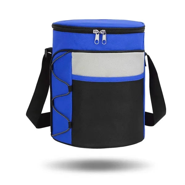 14 Can Insulated Barrel Shaped Cooler Bag