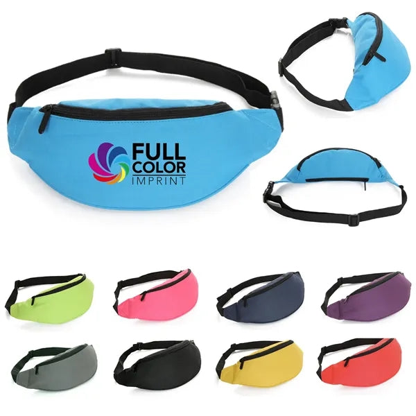 Full Color Outdoor Sports Canvas Waist Bag