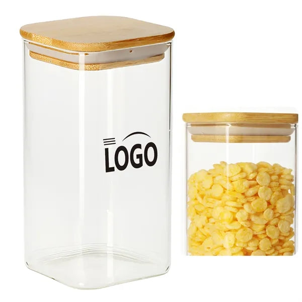 13 OZ Glass Airtight Food Storage Jars