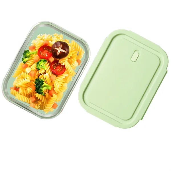 Full Color 22 OZ Glass Bento Lunch Box