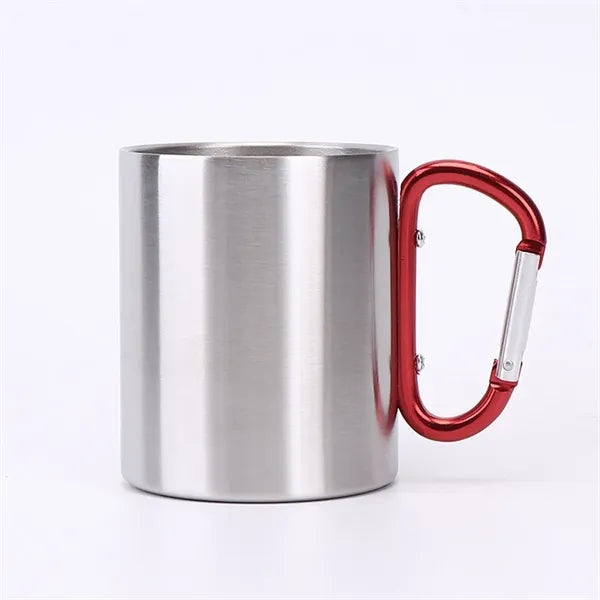 Stainless Steel Camping Carabiner Mug