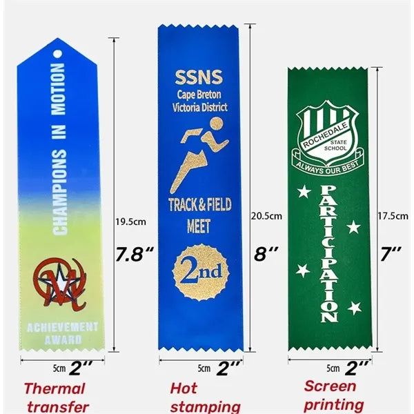 Polyester Award Ribbons for Medals