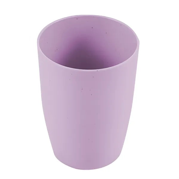 Full Color 15OZ Wheat Straw Plastic Mouthwash Cup