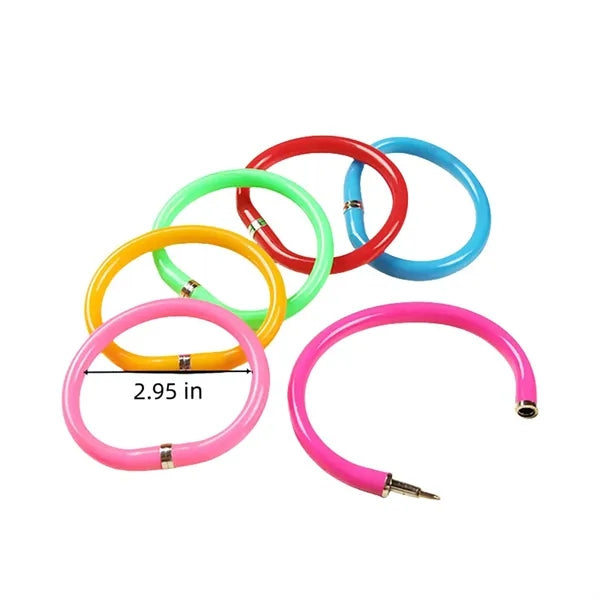 Curved Plastic Bracelet Pen Free Shipping