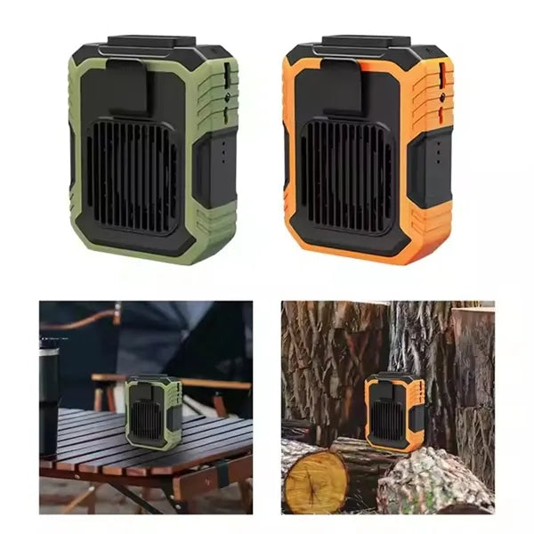 4000 mAh Rechargeable Waist Clip Fan