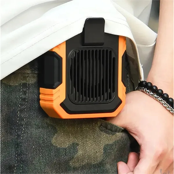 4000 mAh Rechargeable Waist Clip Fan