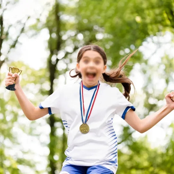 Mini Trophies Medals Set for Kids Adults Party Sports Awards
