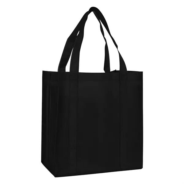 80gsm Grocery Shopping Non-Woven Tote Bag (13" x 15" x 10")