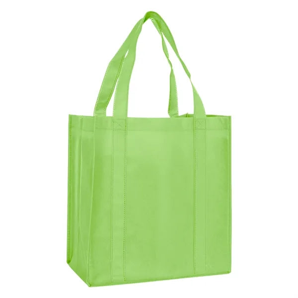 80gsm Grocery Shopping Non-Woven Tote Bag (13" x 15" x 10")