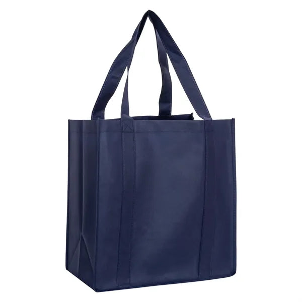 80gsm Grocery Shopping Non-Woven Tote Bag (13" x 15" x 10")
