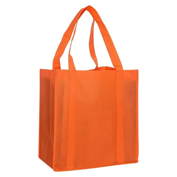 80gsm Grocery Shopping Non-Woven Tote Bag (13" x 15" x 10")