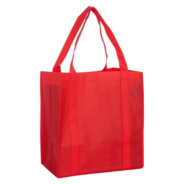 80gsm Grocery Shopping Non-Woven Tote Bag (13" x 15" x 10")