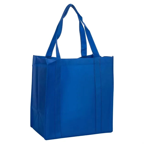 80gsm Grocery Shopping Non-Woven Tote Bag (13" x 15" x 10")