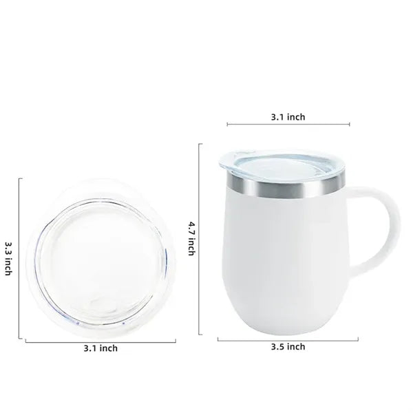 12oz Egg-shaped Thermos Cup