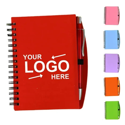 Spiral Notebook With Pen