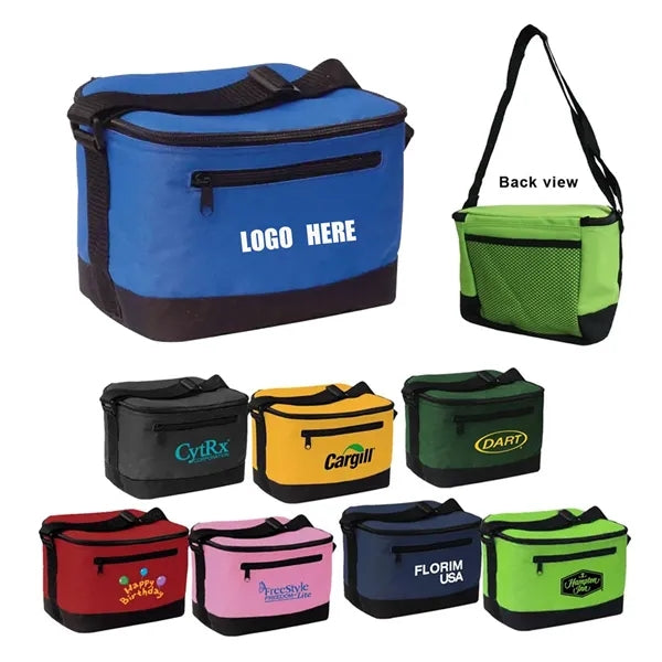Enlarged Polyester Cooler Insulated Lunch Tote Bag