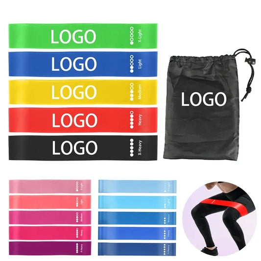 TPE Resistance Bands Set with Storage Pouch