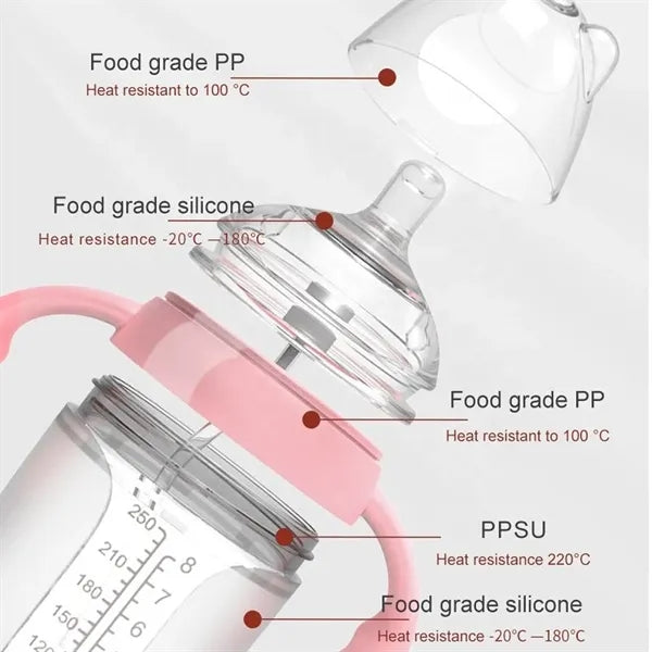 Silicone baby bottle