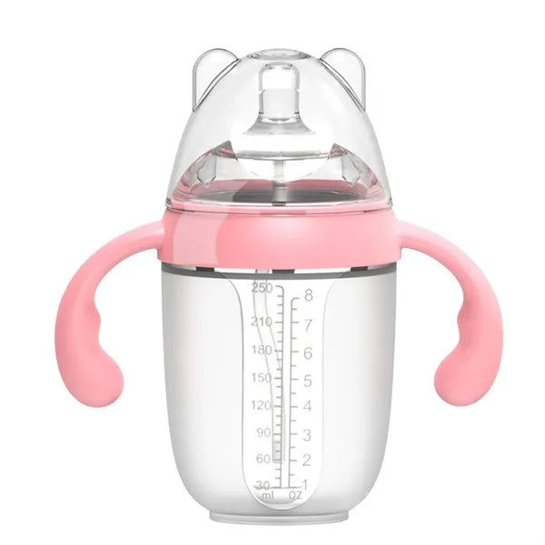 Silicone baby bottle