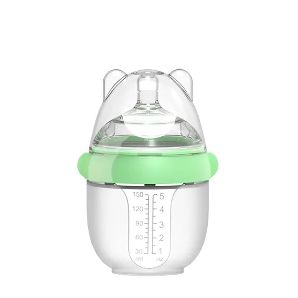 Silicone baby bottle
