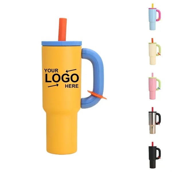 40Oz Car Tumbler With Handle